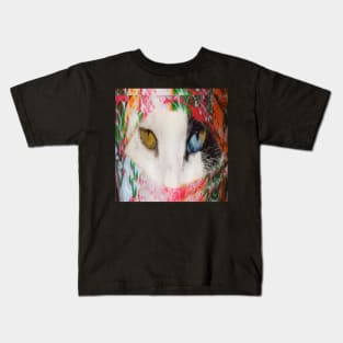 EYE REAL CAT Kids T-Shirt